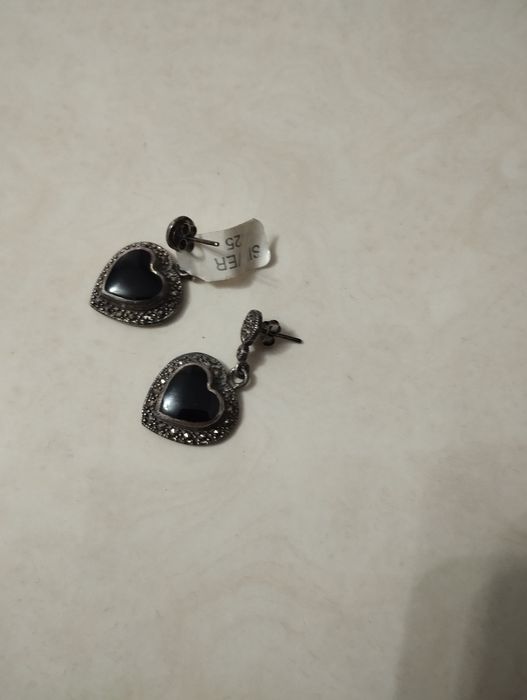 Серебряные серьги