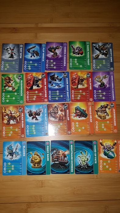 Skylanders Cards Trap Team