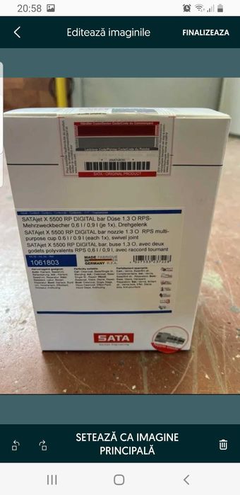 Pistol Vopsit Sata jet 5500