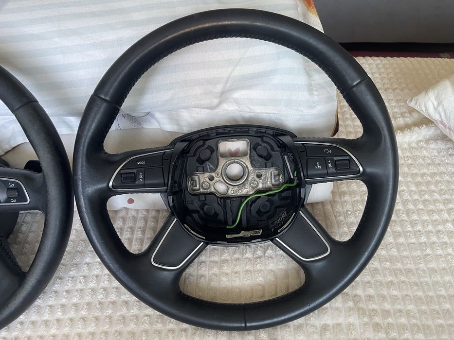 Volan multifuncțional din piele pentru AUDI A4 A5 Q5 Q7 S4 S5 Q5 8R Număr piesă: 4L0419091AC /m