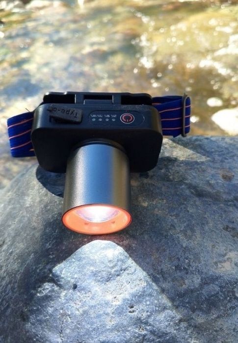 фонарик налобный , головной