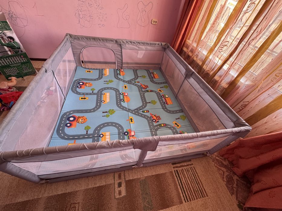 Манеж 2*1.8продам 15.000 Б.У ………………………………………………………