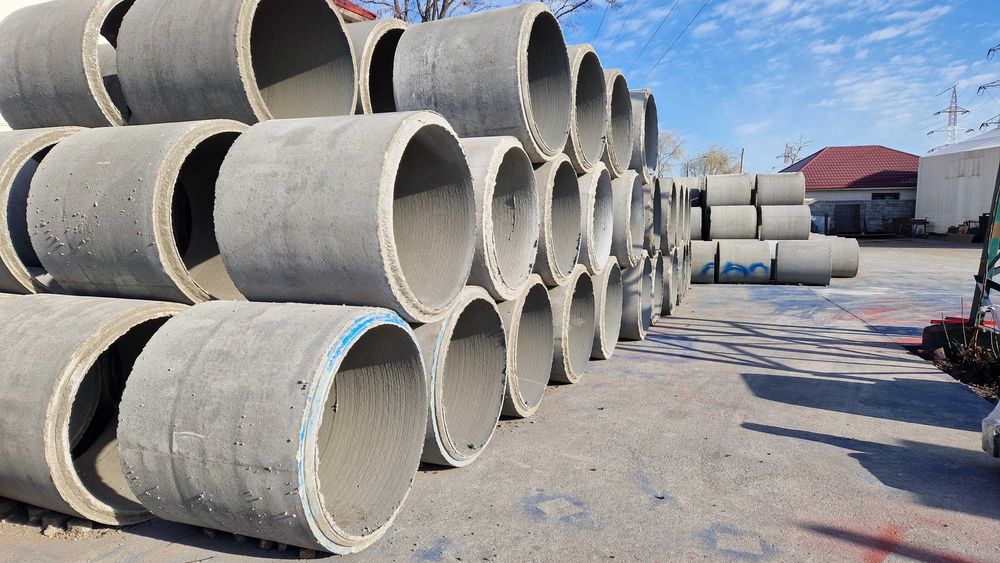 Tuburi beton, cămine din beton, fosă, capace beton, tub beton Buzau