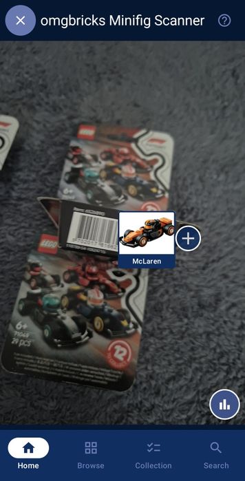 Mașinuțe LEGO mini FORMULA 1