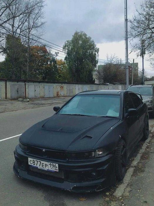 Капот Митсубиси Галант 8 тюнинг Mitsubishi Galant 8 Monster
