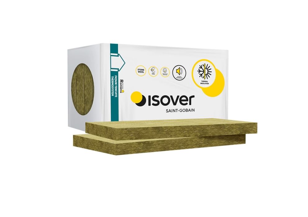 Vata minerala bazaltica Isover Fassade, 1000 x 600 x 150 mm