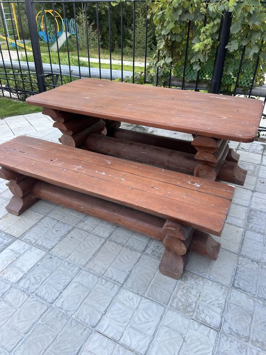 Продам стол из бруса