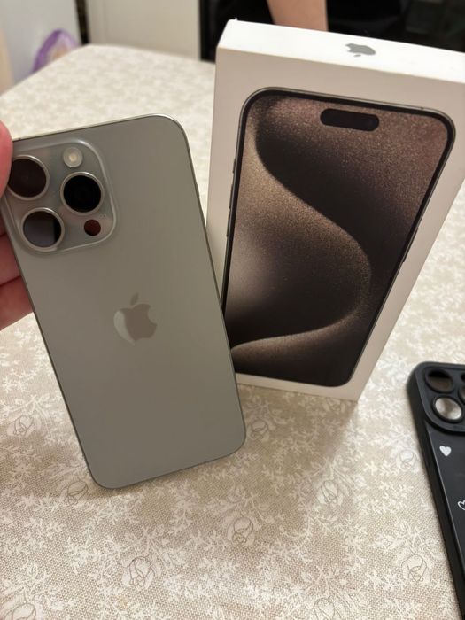 Iphone 15 про макси серый 256
