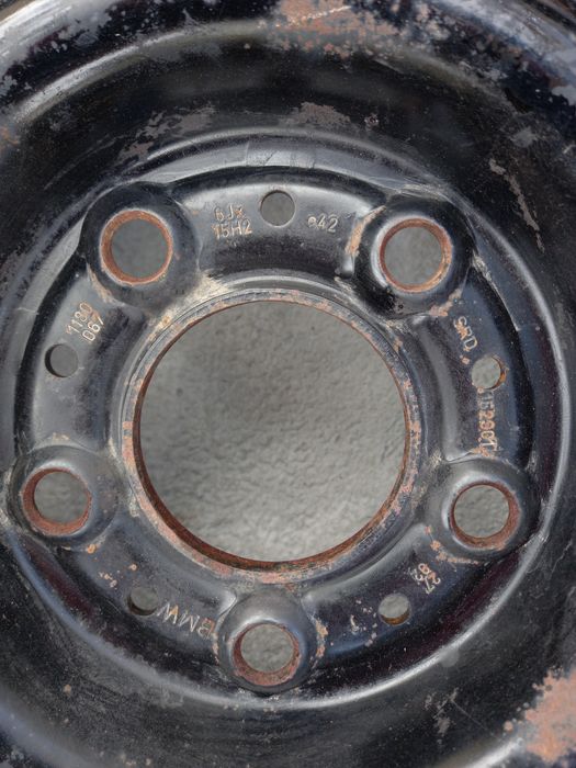 Стоманени джанти за BMW 6J x 15