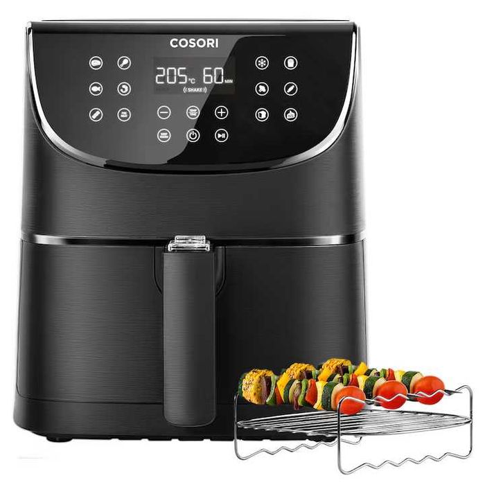 Sigilat Friteuza cu aer cald COSORI Premium CP158-AF-RXB, 2.2kg 5.5l, 1700W, negru