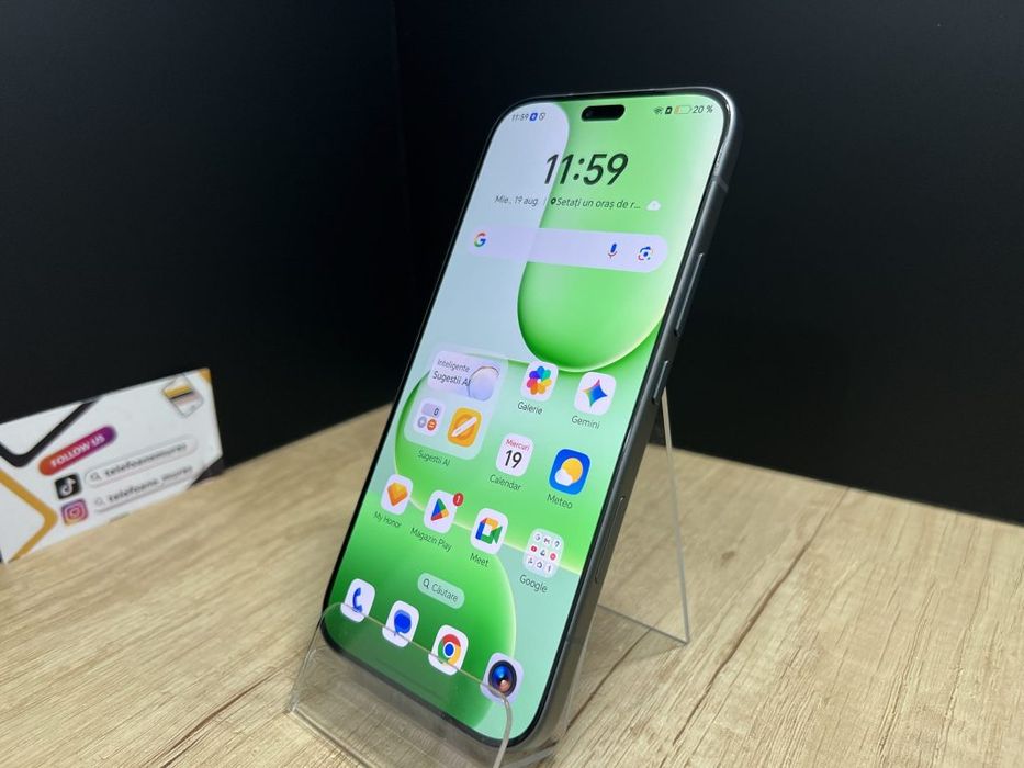 Honor 600 Lite 256Gb Velvet Black Second-Hand 3 ani garanție, Telefoan