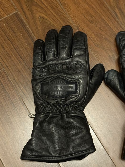 Manusi moto piele Harley Davidson marimea L