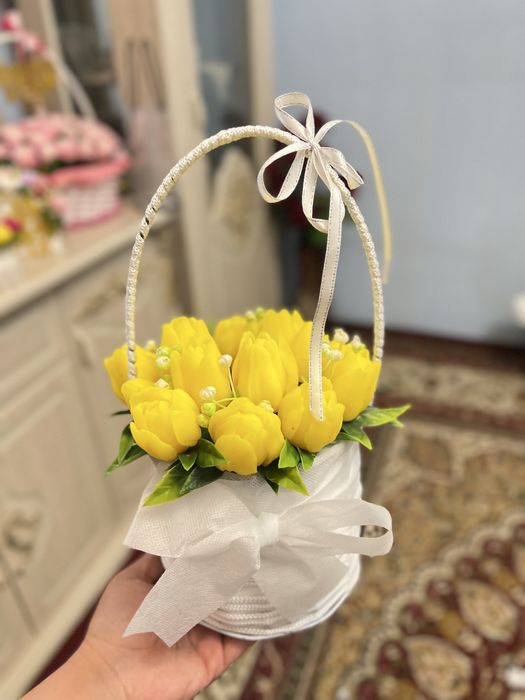 Sovunli gullar bayramga