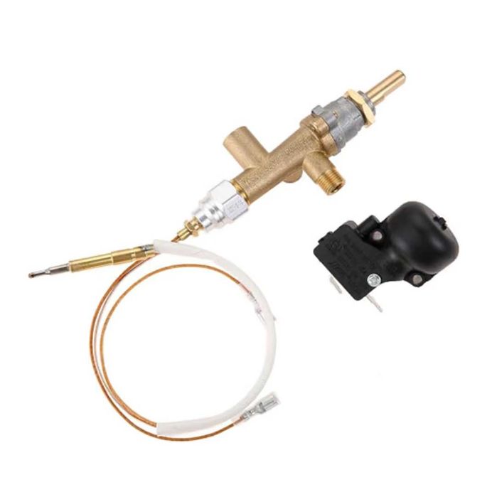 Supapă control încălzitor terasă gaz & termocuplu set conexiune pilot sobă propan control