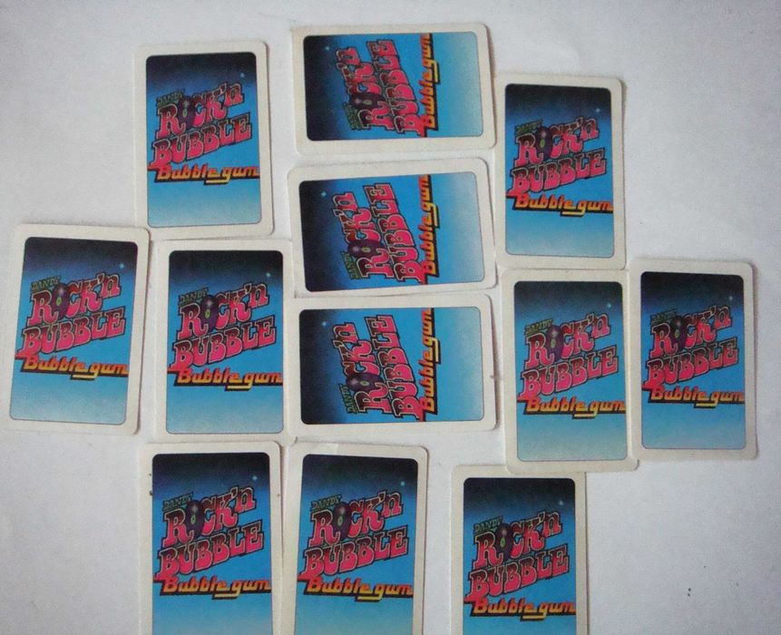 Карти от дъвки за допълване на колекция