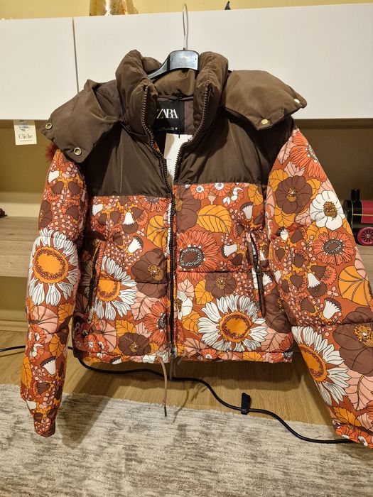 Geaca Zara dama cu gluga