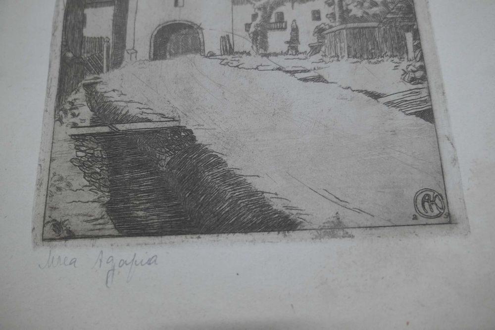 Anton Kaindl (1872-1951) Manastirea Agapia