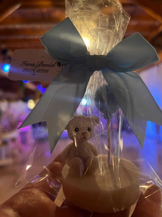 Mărturii botez ursuleț parfumate,  Handmade elegante