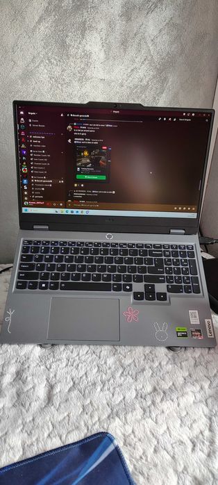 Laptop Gaming LENOVO LOQ 15ARP9 AMD Ryzen 7 7435HS pana la 4.5GHz, 15.6" FHD 24GB SSD 1TB NVIDIA GeForce RTX 4070 8GB, in Garantie, Factura