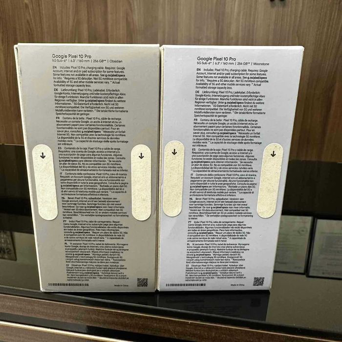 Нов! 2г Гаранция! Google Pixel 10 Pro 128GB + 16GB RAM Obsidian