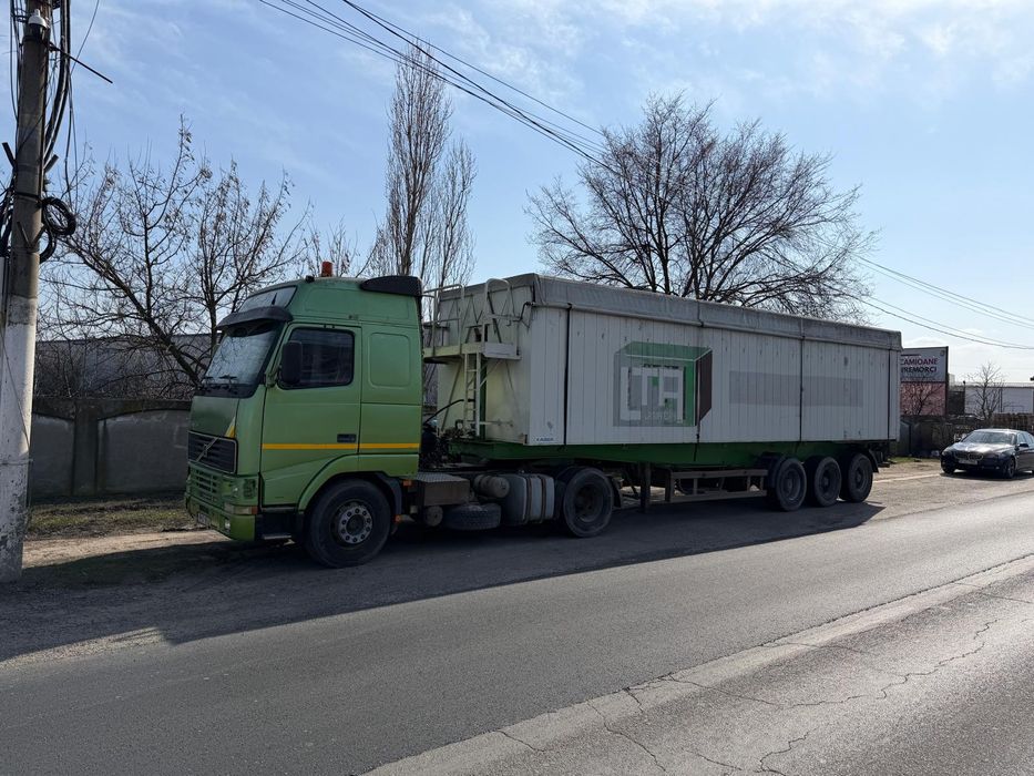Ansamblu Volvo FH12 420 semiremorca cereale Kaiser