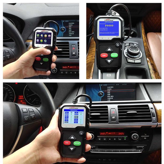 Уред за диагностика на МПС скенер  KONNWEI KW680/PA124