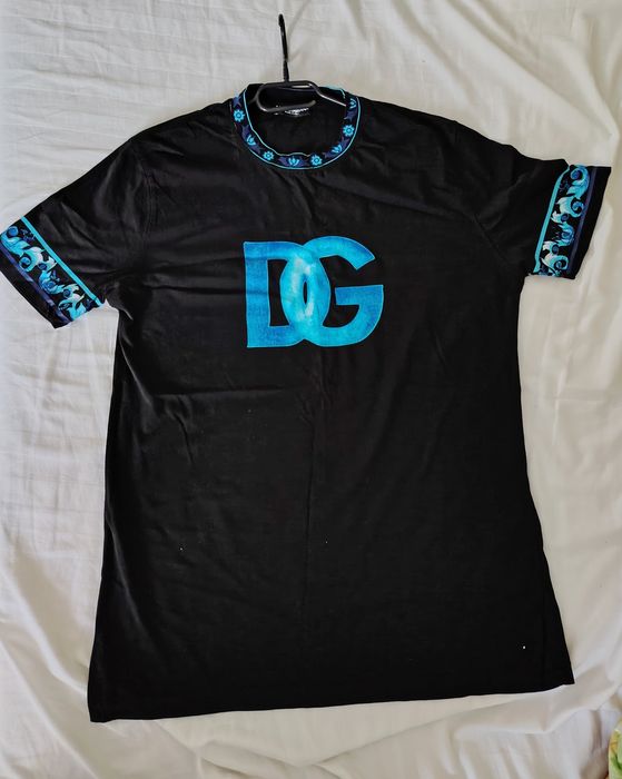 Tricou original Dolce Gabbana colecția majolica