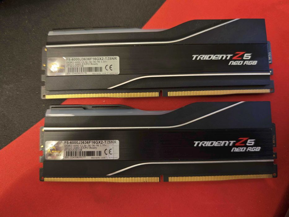Trident Z5 32GB RAM (2x 16GB) 6000 DDR5
