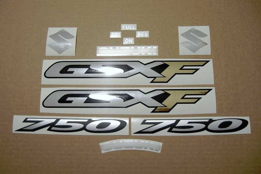 Стикери Сузуки 750 Катана 2000г.-2007г. Suzuki Katana gsxf к1 лепенки