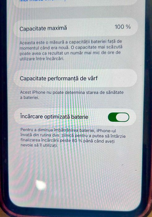 iphone 11 rosu impecabil, bateria 100% neverlock