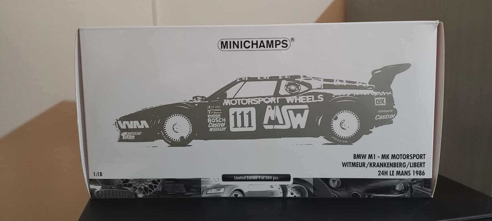 BMW M1 Procar Minichamps 1:18