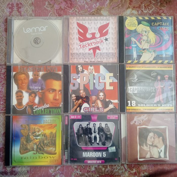 Аудио сд диски студийные