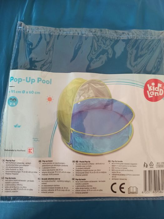 Vand piscina textila nefolosita pt copii, bebelusi