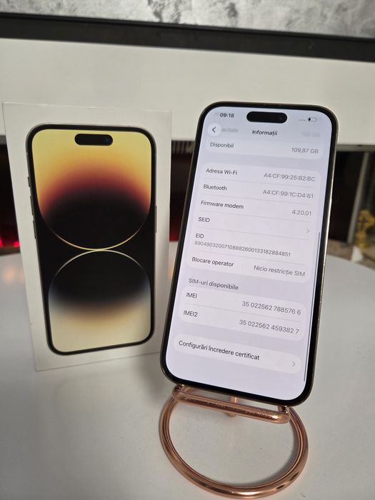 IPhone 14 PRO 5G Gold
