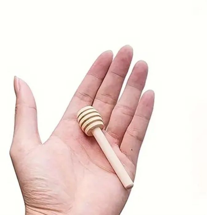 Дървена лъжичка за мед