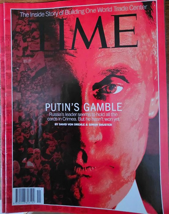 Revista Time, lot 9 reviste cu tematica de coperta Geopolitica , personalitati si evenimente Rusia