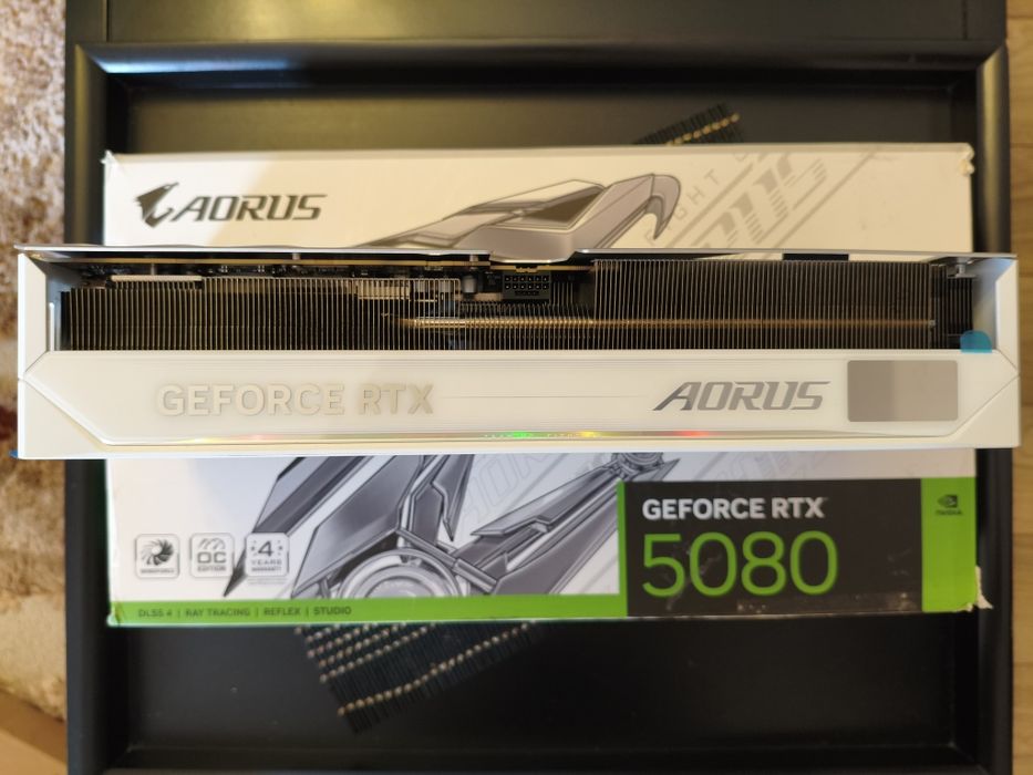 #GARANTIE# / Placa video / Gigabyte RTX 5080 Aorus Master ICE / 16GB GDDR7 / 256-bit