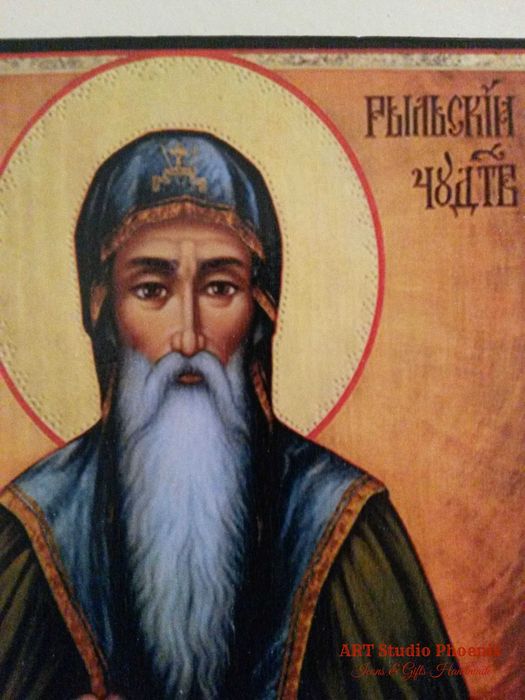 Икона на Свети Йоан Рилски icona Sveti Ioan Rilski