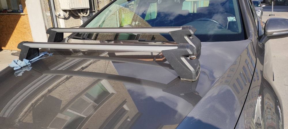 Багажни греди за Голф 7,Опел,ФокусАвенсис и други Туле 127 см.135 см.