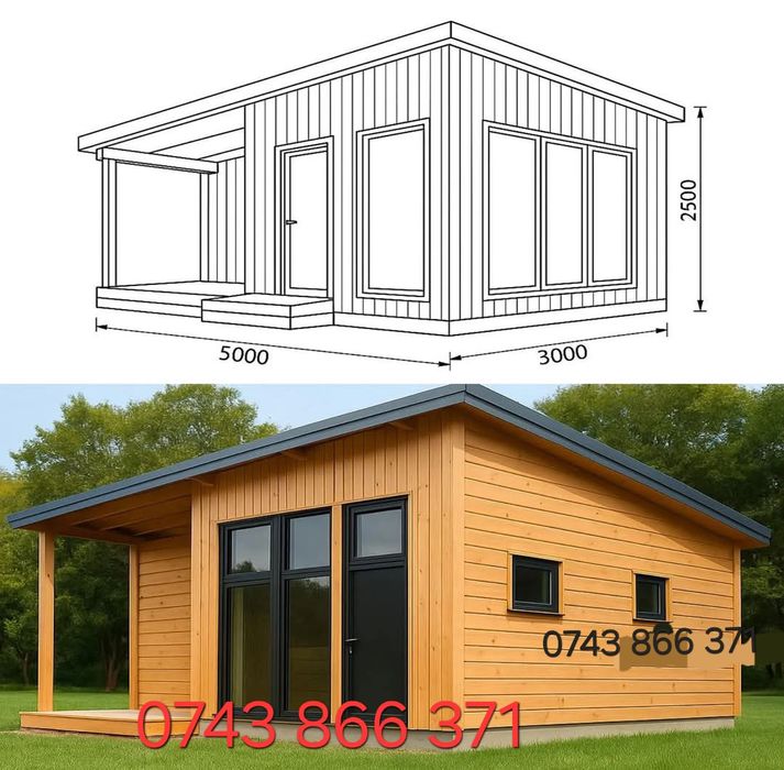 Vand terase foișoare pergole magazie pentru depozitare orice suprafață