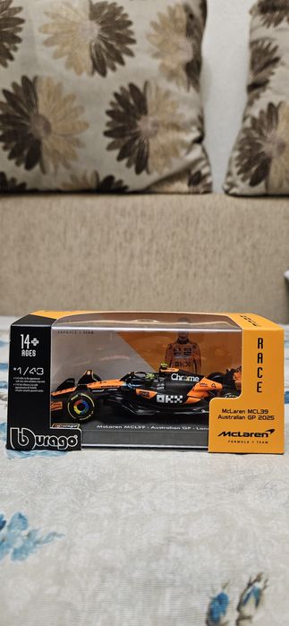 NOU!!! 2025 Macheta F1 Mclaren MCL39, pilot Lando Norris.