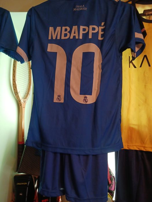 НОВО!!!Детски футболен екип на МБАПЕ РЕАЛ МАДРИД  MBAPPE