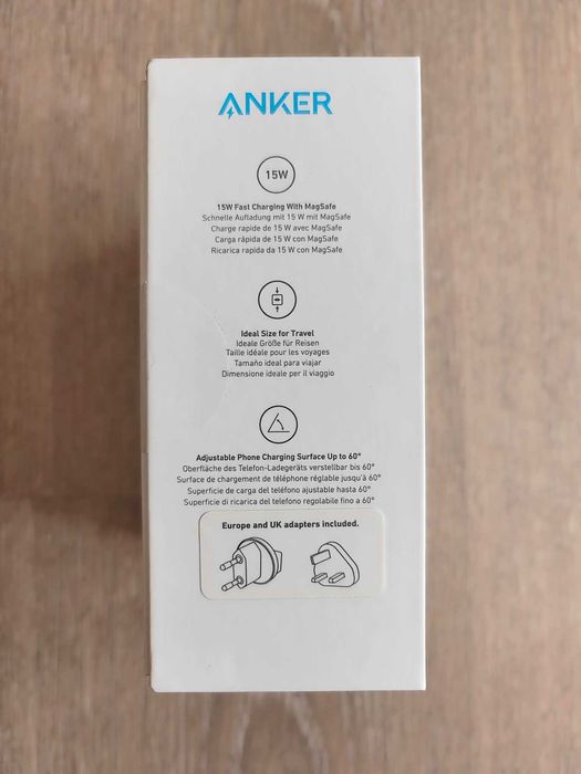 Incarcator Anker 3 in 1 Cube cu MagSafe