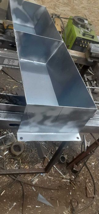 Troaca adapatoare porci_ne troace valau inox gradina decoratiuni