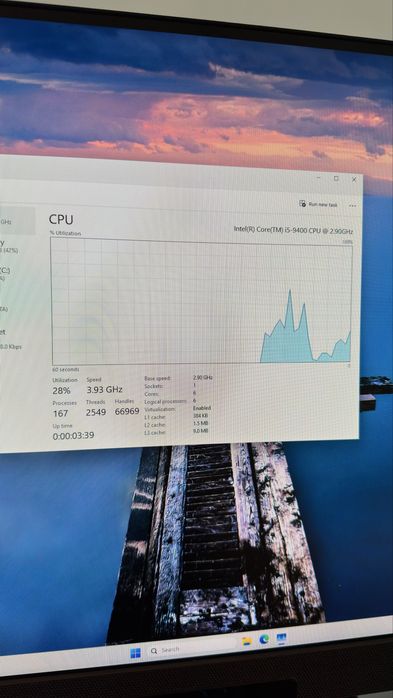Calculator HP SFF | i5 9400 | 16GB RAM | 256GB NVME SSD 1TB HDD | WIFI & Bluetooth