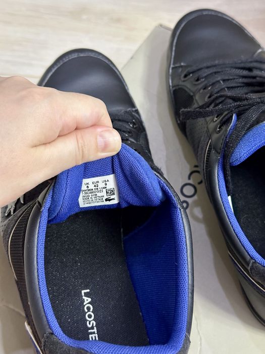 Кроссовки оригинал Lacoste 42 размер
