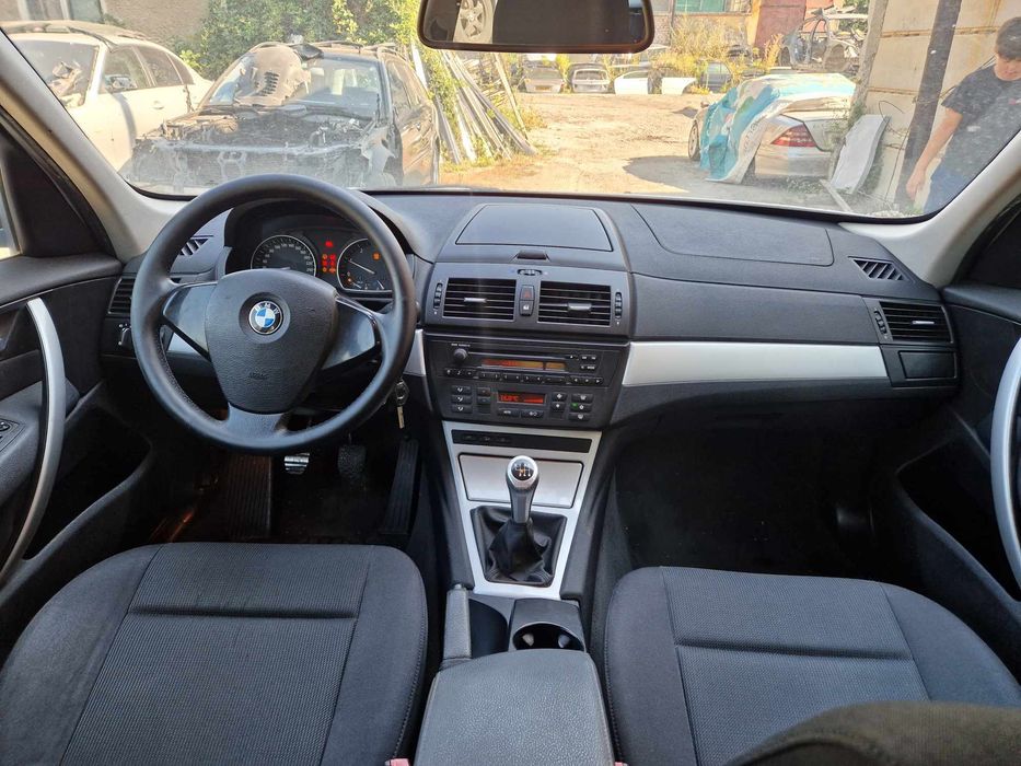 BMW X3 E83 2.0D N47 177кс Facelift ксенон ръчка НА ЧAСТИ!