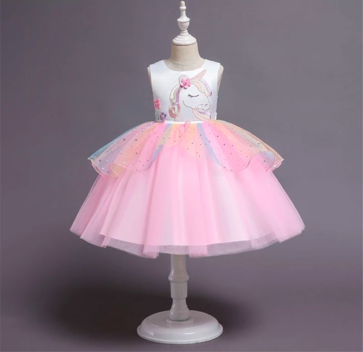 Платье единорог