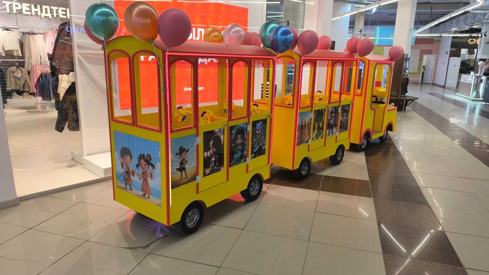 Аттракцион паровозик