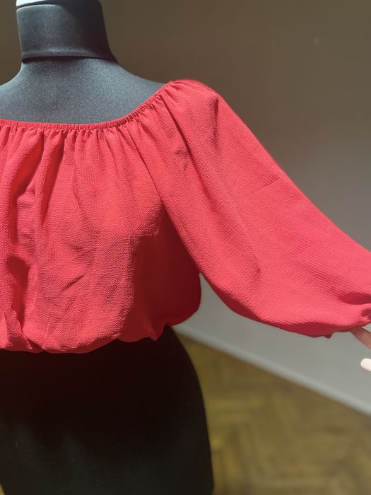 Bluza scurta rosie